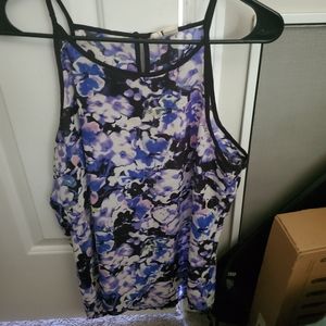 Floral print tank top